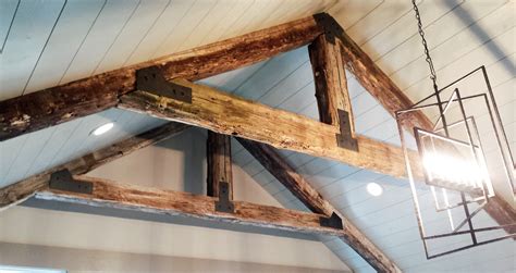 rustic metal beam brackets|decorative iron brackets for beams.